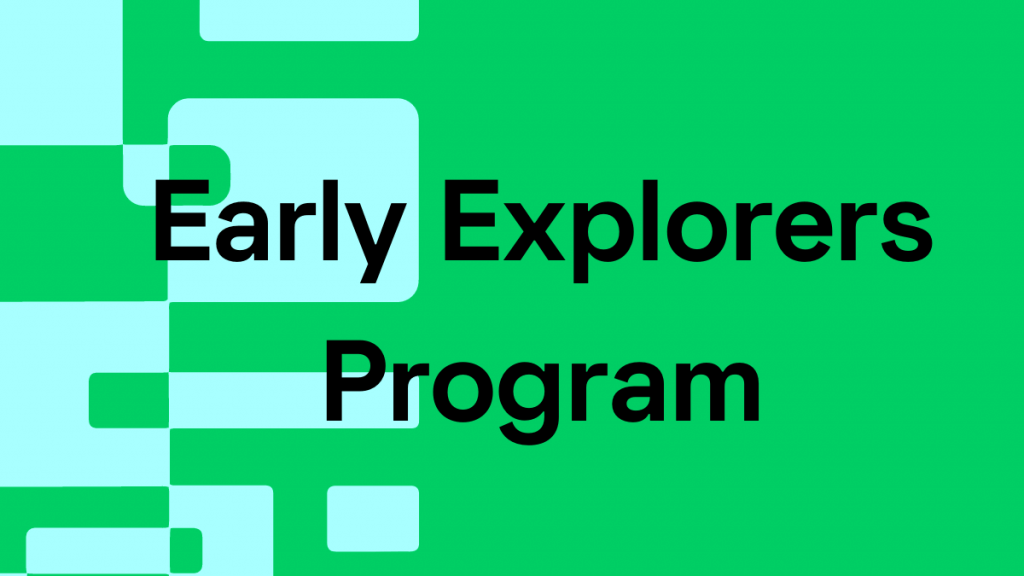 The logo for the early explorers program.