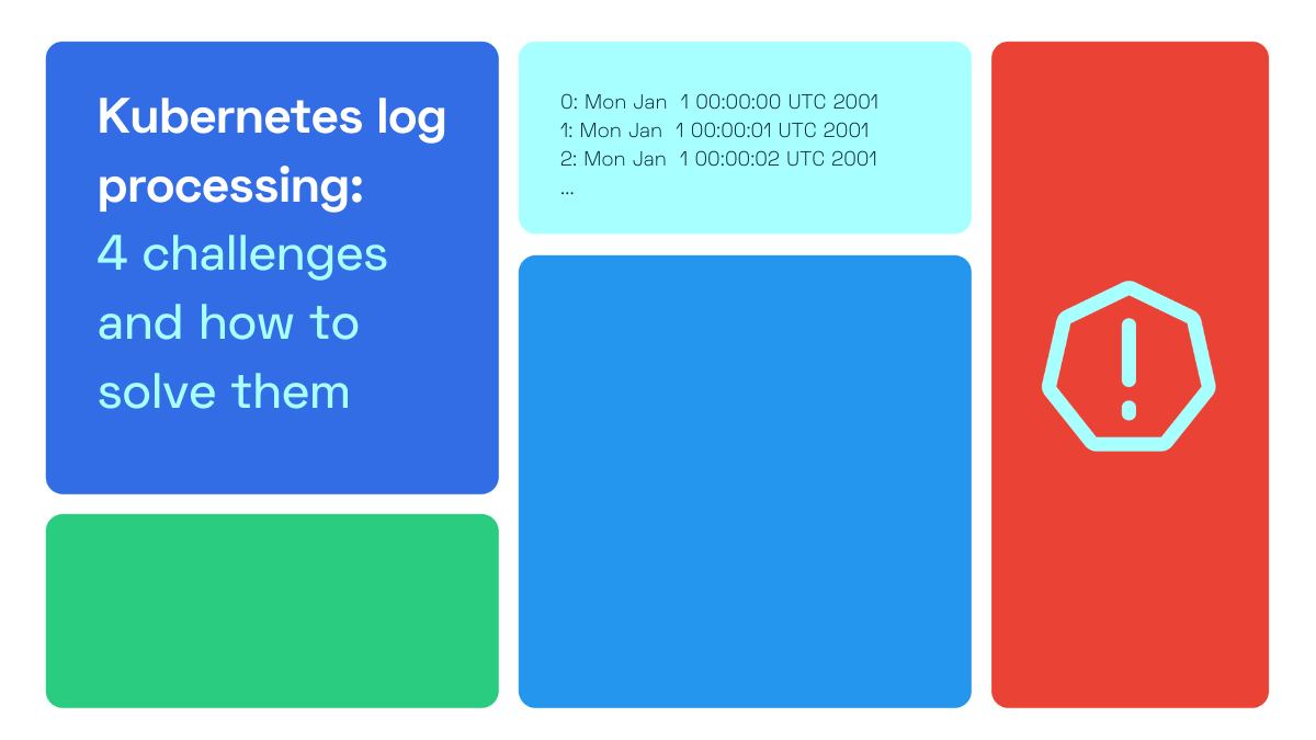 Kubernetes log processing: 4 challenges and how to solve them