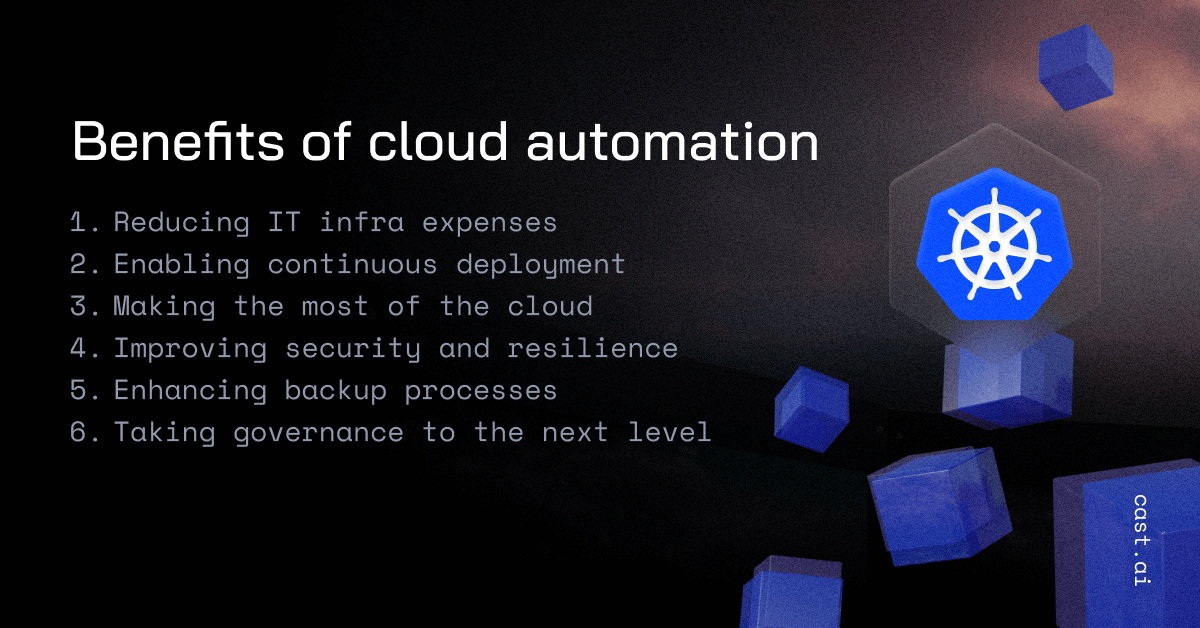 Cloud automation benefits
